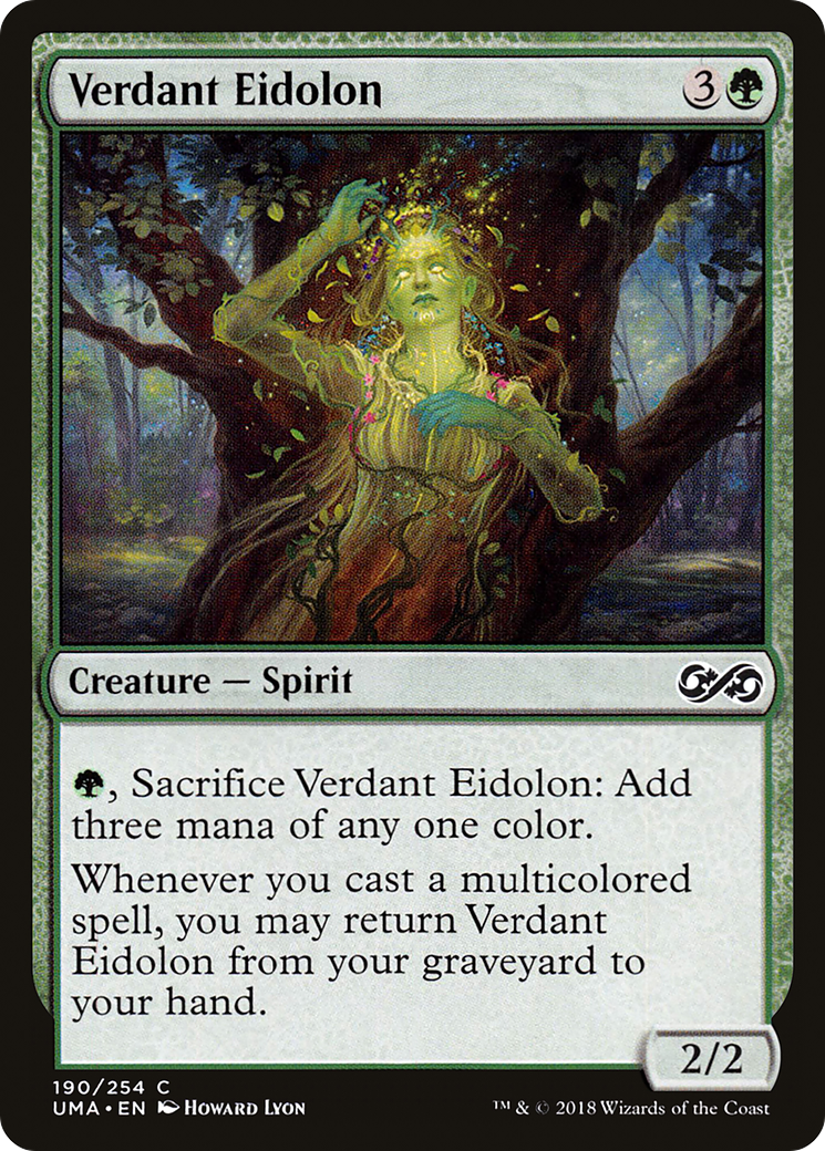 Verdant Eidolon (UMA-190) - Ultimate Masters - Premium MTG Single from Wizards of the Coast - Just $0.08! Shop now at Game Crave Tournament Store