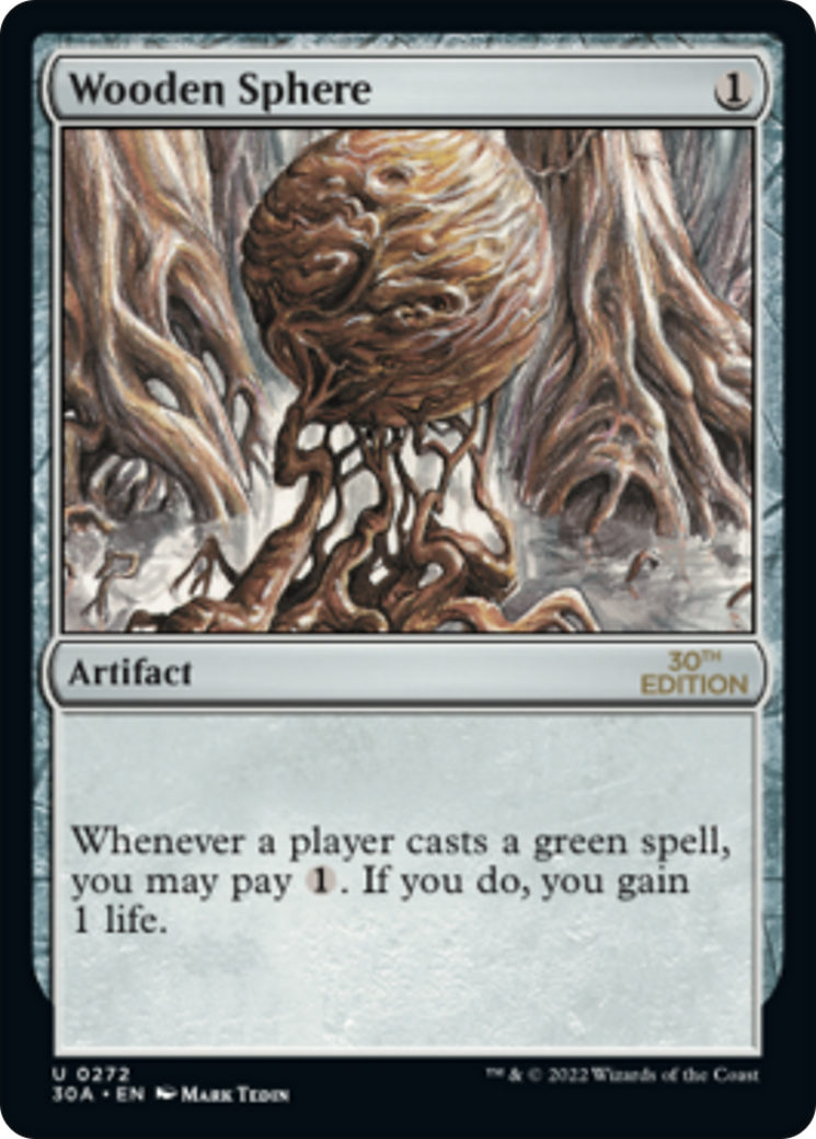 Wooden Sphere (30A-272) - 30th Anniversary Edition - Premium MTG Single from Wizards of the Coast - Just $0.38! Shop now at Game Crave Tournament Store