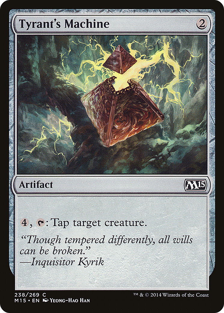 Tyrant's Machine (M15-238) - Magic 2015 - Premium MTG Single from Wizards of the Coast - Just $0.08! Shop now at Game Crave Tournament Store