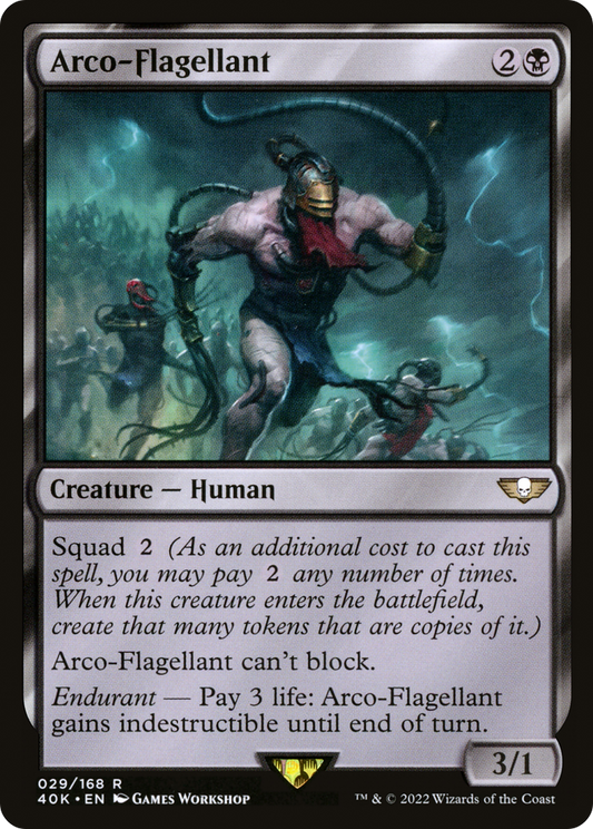 Arco-Flagellant (40K-029) - Warhammer 40,000 Commander - Premium MTG Single from Wizards of the Coast - Just $0.08! Shop now at Game Crave Tournament Store