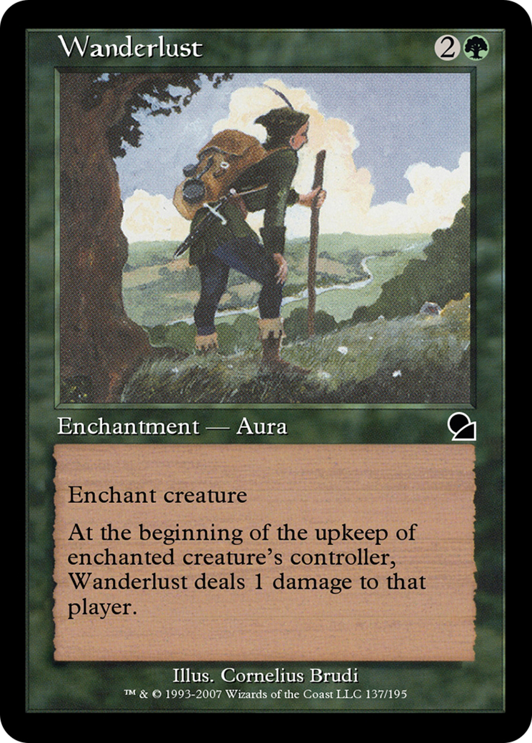 Wanderlust (ME1-137) - Masters Edition Foil - Premium MTG Single from Wizards of the Coast - Just $0! Shop now at Game Crave Tournament Store