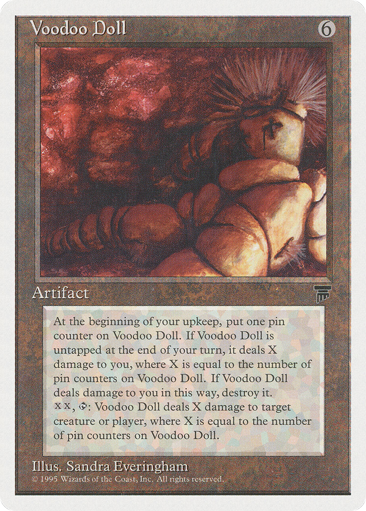 Voodoo Doll (CHR-111) - Chronicles - Premium MTG Single from Wizards of the Coast - Just $0.08! Shop now at Game Crave Tournament Store