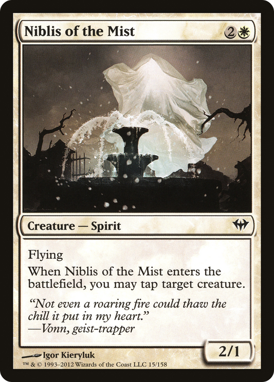 Niblis of the Mist (DKA-015) - Dark Ascension - Premium MTG Single from Wizards of the Coast - Just $0.25! Shop now at Game Crave Tournament Store