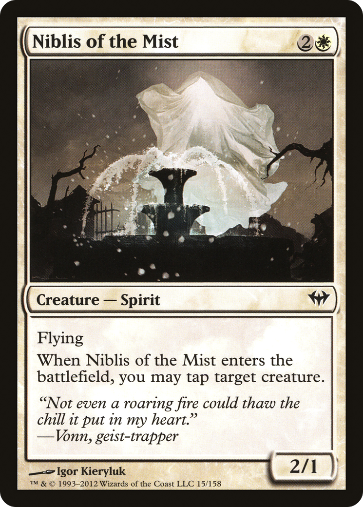 Niblis of the Mist (DKA-015) - Dark Ascension Foil - Premium MTG Single from Wizards of the Coast - Just $0.08! Shop now at Game Crave Tournament Store
