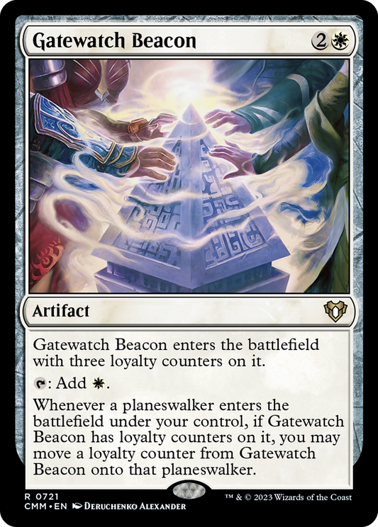 Gatewatch Beacon (CMM-721) - Commander Masters - Premium MTG Single from Wizards of the Coast - Just $0.08! Shop now at Game Crave Tournament Store