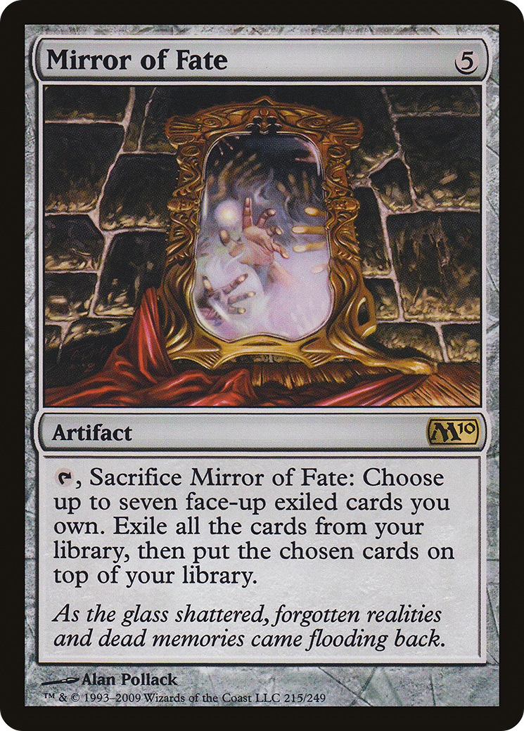 Mirror of Fate (M10-215) - Magic 2010 - Premium MTG Single from Wizards of the Coast - Just $0.16! Shop now at Game Crave Tournament Store