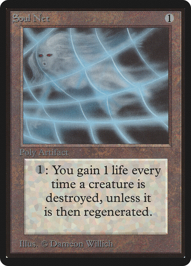 Soul Net (LEB-271) - Limited Edition Beta - Premium MTG Single from Wizards of the Coast - Just $5.57! Shop now at Game Crave Tournament Store