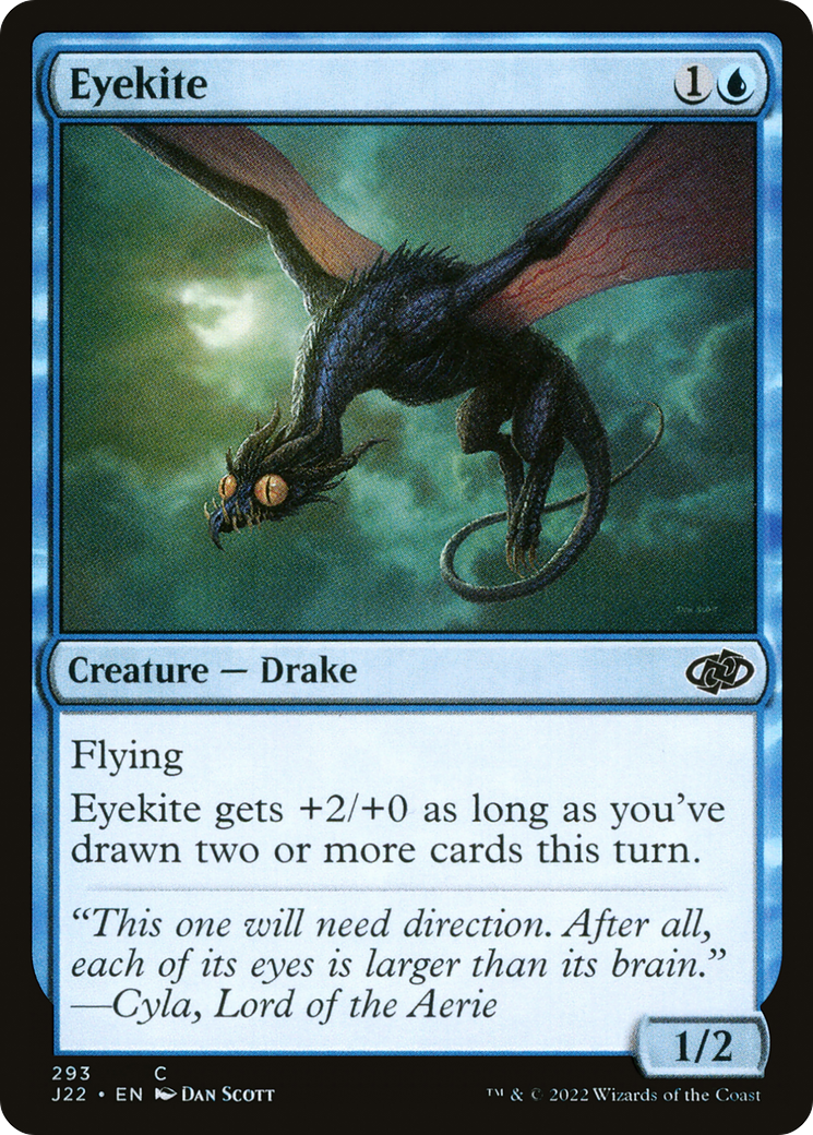 Eyekite (J22-293) - Jumpstart 2022 - Premium MTG Single from Wizards of the Coast - Just $0.25! Shop now at Game Crave Tournament Store