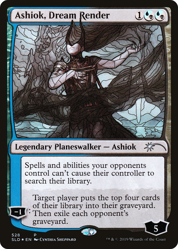 Ashiok, Dream Render (SLD-528) - Secret Lair Drop Foil - Premium MTG Single from Wizards of the Coast - Just $1.15! Shop now at Game Crave Tournament Store