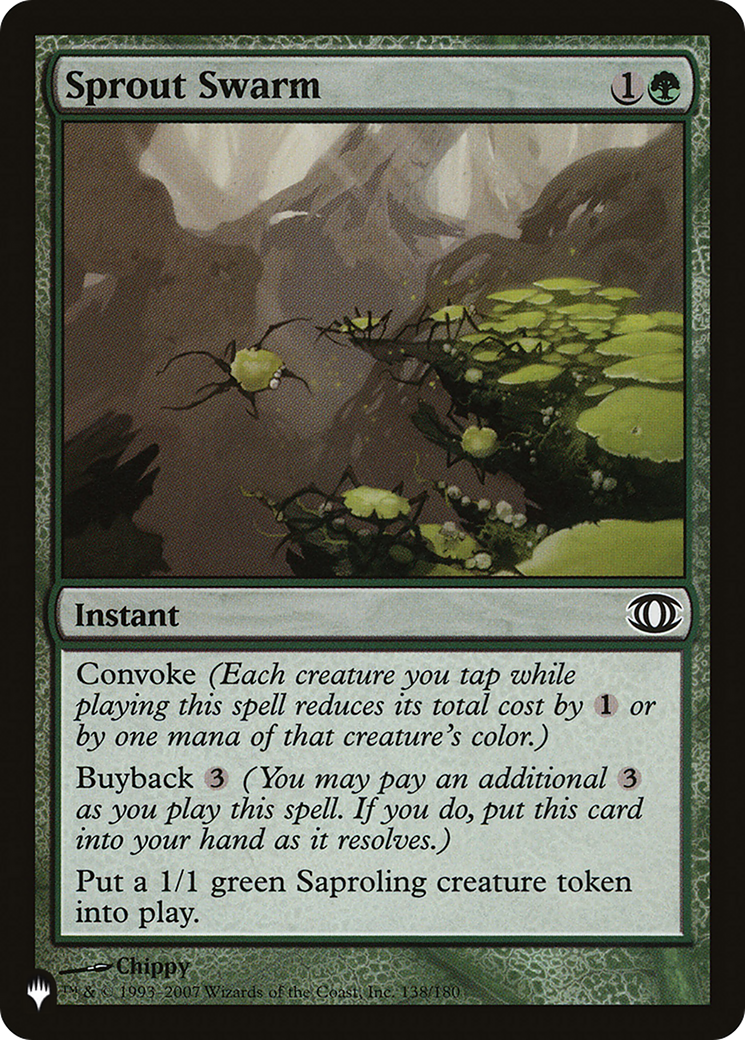 Sprout Swarm (PLIST-1071) - The List - Premium MTG Single from Wizards of the Coast - Just $0.22! Shop now at Game Crave Tournament Store