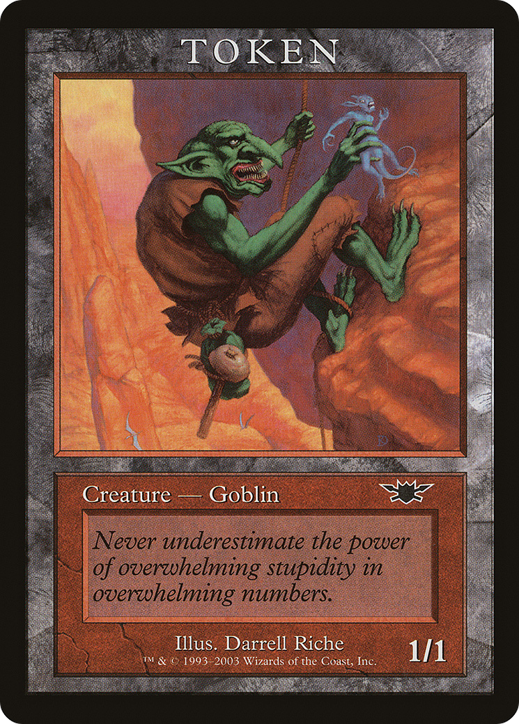 Goblin (P03-005) - Magic Player Rewards 2003 - Premium MTG Single from Wizards of the Coast - Just $14.06! Shop now at Game Crave Tournament Store