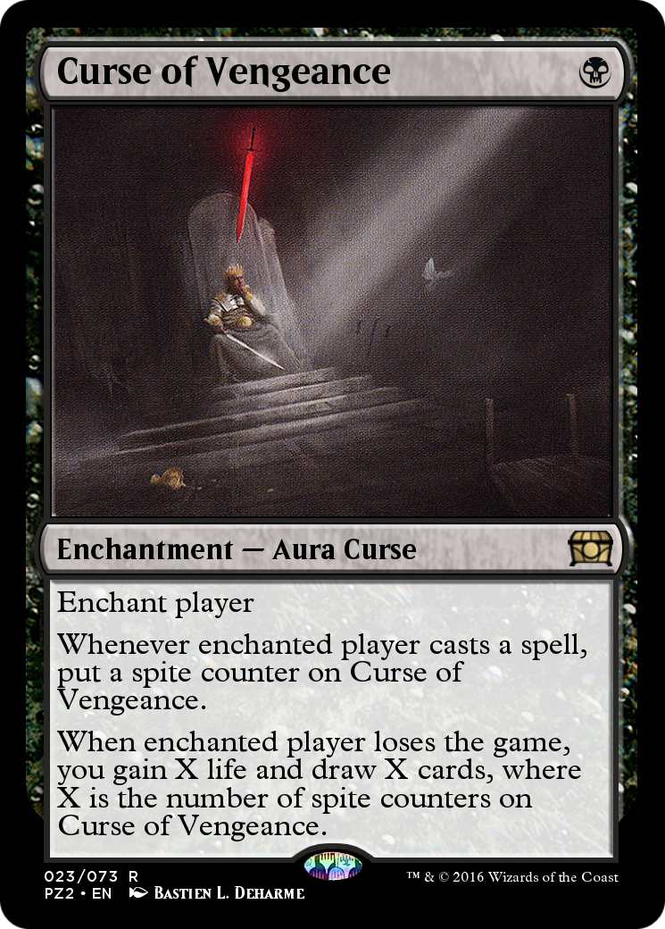 Curse of Vengeance (PZ2-023) - Treasure Chest Foil - Premium MTG Single from Wizards of the Coast - Just $0! Shop now at Game Crave Tournament Store