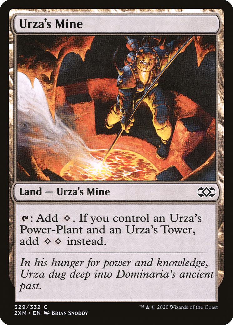 Urza's Mine (2XM-329) - Double Masters Foil - Premium MTG Single from Wizards of the Coast - Just $0.45! Shop now at Game Crave Tournament Store