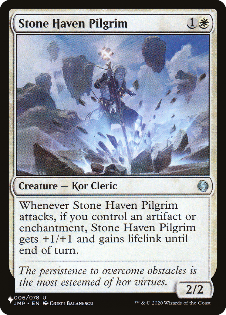 Stone Haven Pilgrim (PLIST-662) - The List - Premium MTG Single from Wizards of the Coast - Just $0.08! Shop now at Game Crave Tournament Store