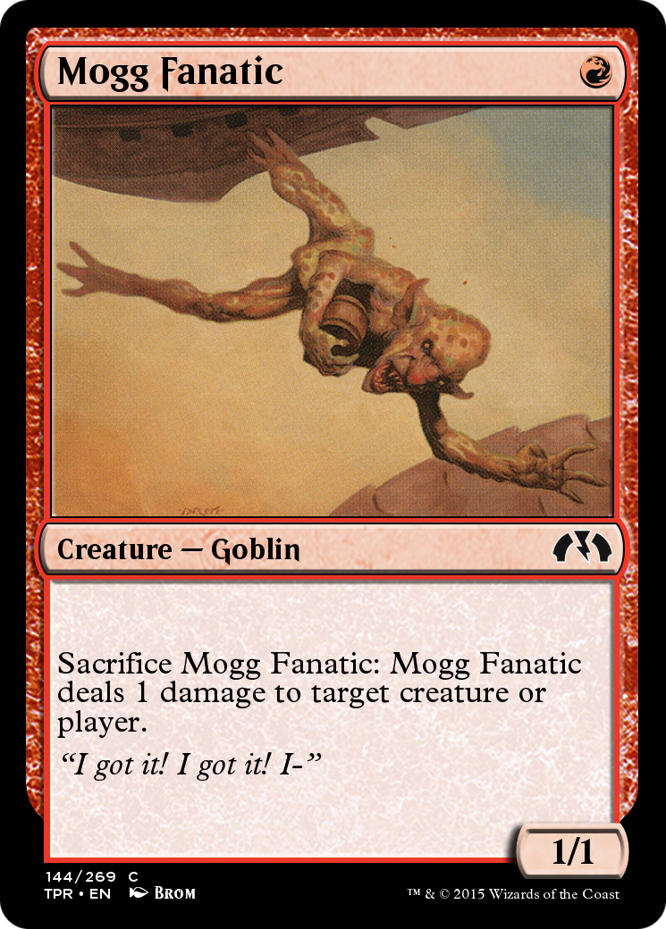 Mogg Fanatic (TPR-144) - Tempest Remastered - Premium MTG Single from Wizards of the Coast - Just $0! Shop now at Game Crave Tournament Store