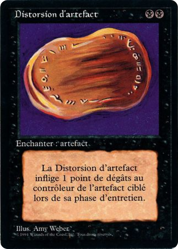 Warp Artifact (FBB-135) - Foreign Black Border - Premium MTG Single from Wizards of the Coast - Just $1.40! Shop now at Game Crave Tournament Store