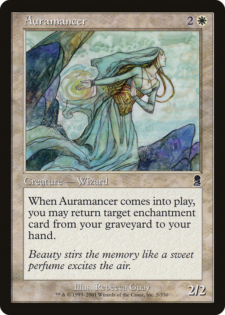 Auramancer (ODY-005) - Odyssey - Premium MTG Single from Wizards of the Coast - Just $0.25! Shop now at Game Crave Tournament Store