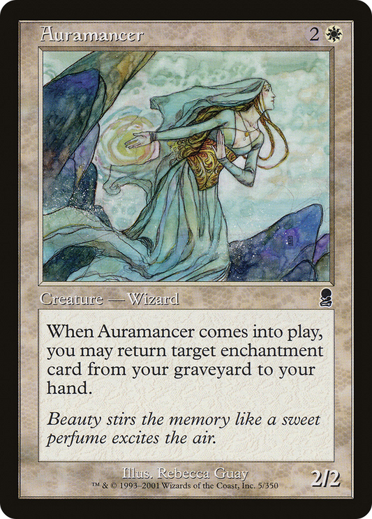 Auramancer (ODY-005) - Odyssey Foil - Premium MTG Single from Wizards of the Coast - Just $2.28! Shop now at Game Crave Tournament Store