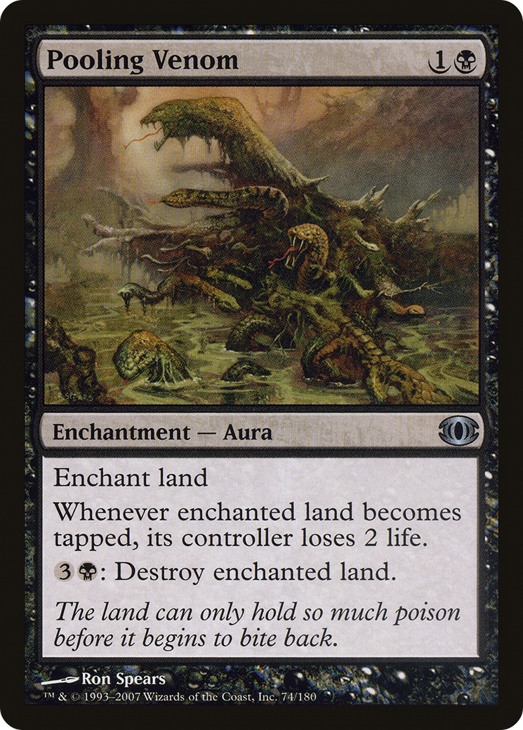 Pooling Venom (FUT-074) - Future Sight - Premium MTG Single from Wizards of the Coast - Just $0.25! Shop now at Game Crave Tournament Store