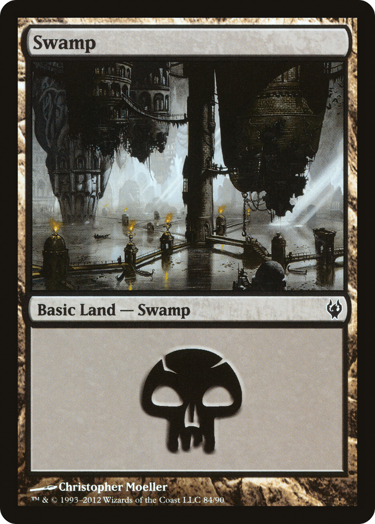Swamp (DDJ-084) - Duel Decks: Izzet vs. Golgari - Premium MTG Single from Wizards of the Coast - Just $0.25! Shop now at Game Crave Tournament Store