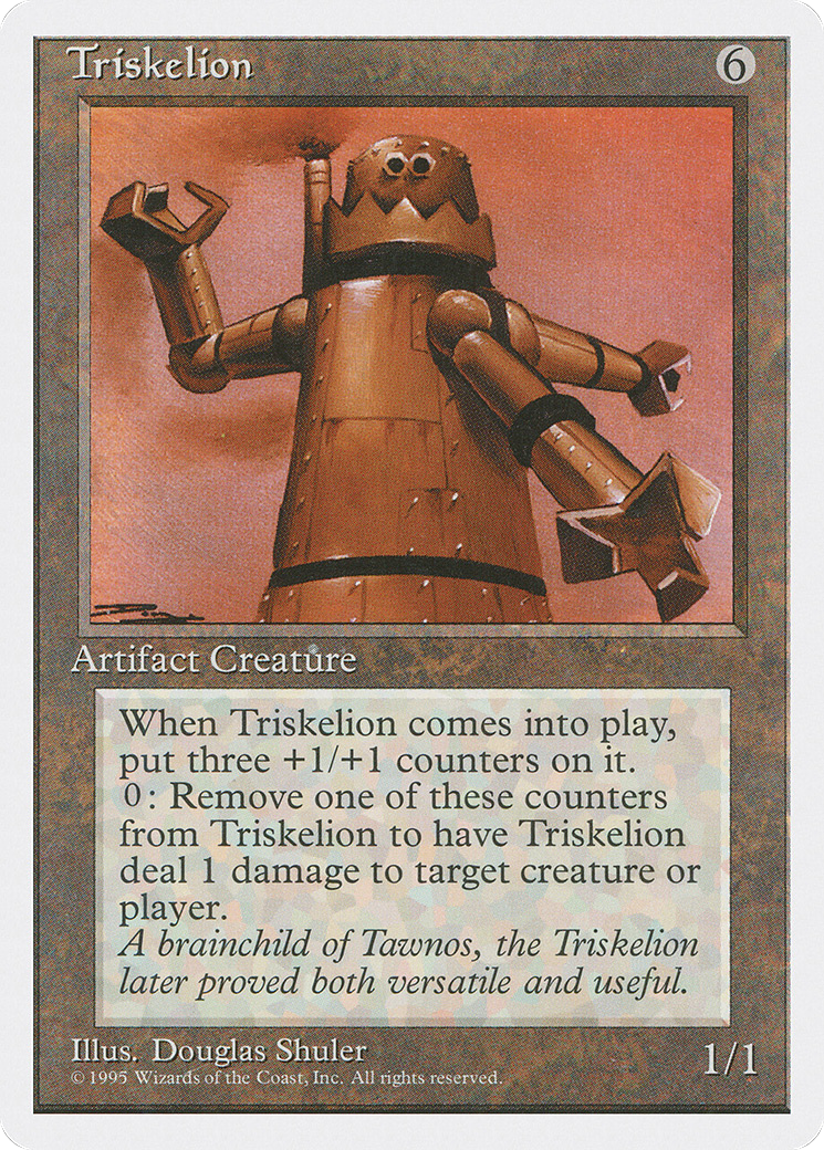 Triskelion (4ED-354) - Fourth Edition - Premium MTG Single from Wizards of the Coast - Just $1.68! Shop now at Game Crave Tournament Store
