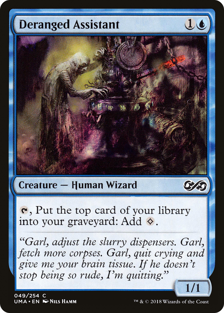 Deranged Assistant (UMA-049) - Ultimate Masters - Premium MTG Single from Wizards of the Coast - Just $0.25! Shop now at Game Crave Tournament Store
