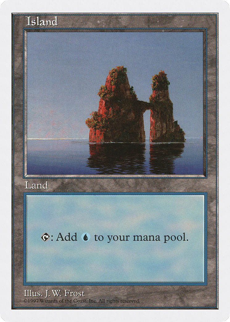 Island (5ED-436) - Fifth Edition - Premium MTG Single from Wizards of the Coast - Just $0.49! Shop now at Game Crave Tournament Store
