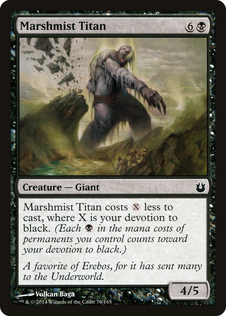 Marshmist Titan (BNG-076) - Born of the Gods - Premium MTG Single from Wizards of the Coast - Just $0.25! Shop now at Game Crave Tournament Store