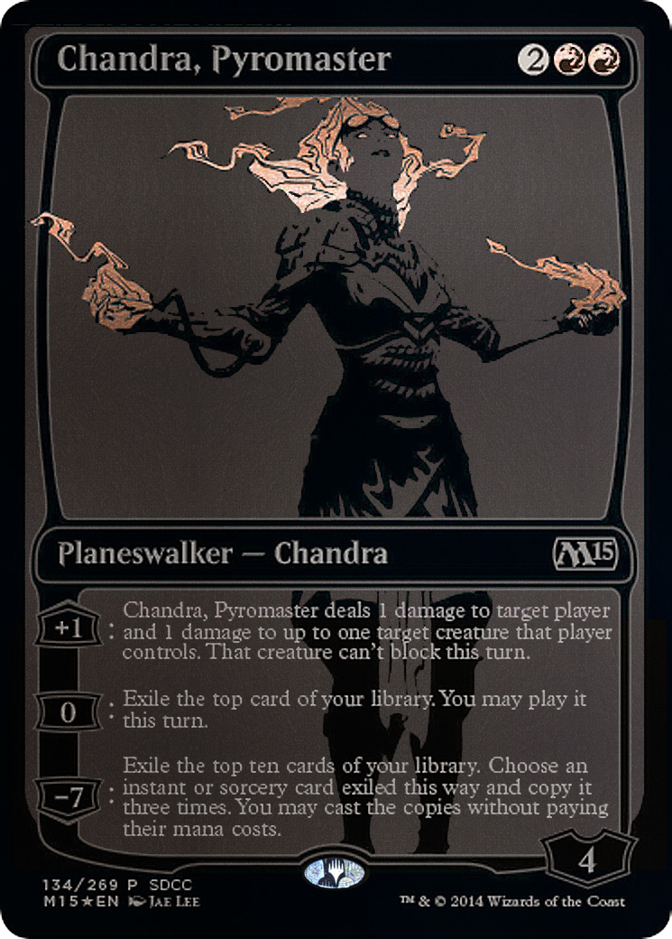 Chandra, Pyromaster (PS14-134) - San Diego Comic-Con 2014 Foil - Premium MTG Single from Wizards of the Coast - Just $9.63! Shop now at Game Crave Tournament Store