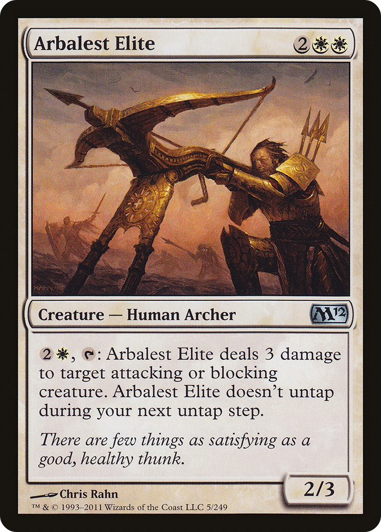 Arbalest Elite (M12-005) - Magic 2012 - Premium MTG Single from Wizards of the Coast - Just $0.25! Shop now at Game Crave Tournament Store