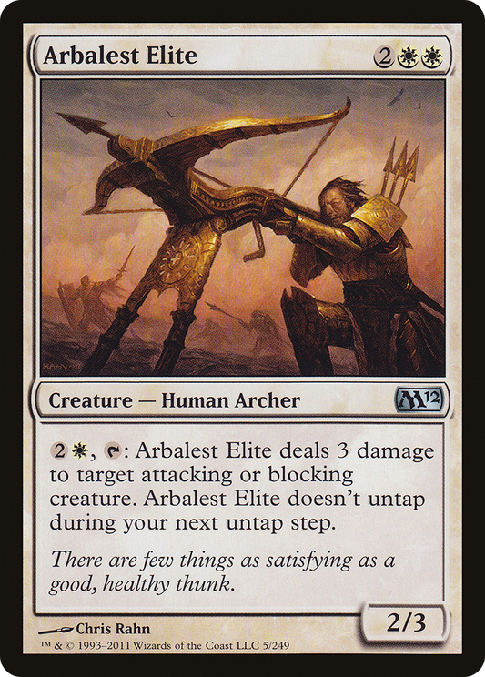 Arbalest Elite (M12-005) - Magic 2012 - Premium MTG Single from Wizards of the Coast - Just $0.25! Shop now at Game Crave Tournament Store