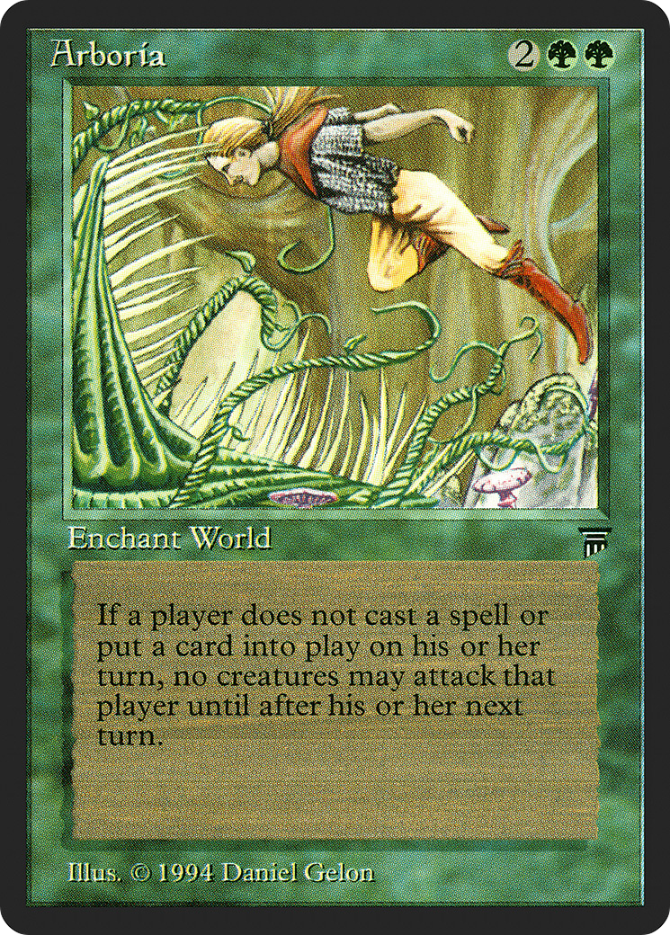 Arboria (LEG-174) - Legends - Premium MTG Single from Wizards of the Coast - Just $1.45! Shop now at Game Crave Tournament Store