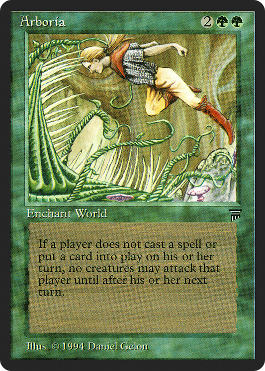 Arboria (LEG-174) - Legends - Premium MTG Single from Wizards of the Coast - Just $1.45! Shop now at Game Crave Tournament Store