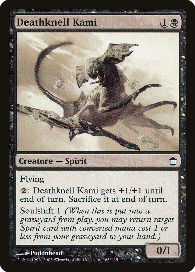 Deathknell Kami (SOK-065) - Saviors of Kamigawa Foil - Premium MTG Single from Wizards of the Coast - Just $0.08! Shop now at Game Crave Tournament Store