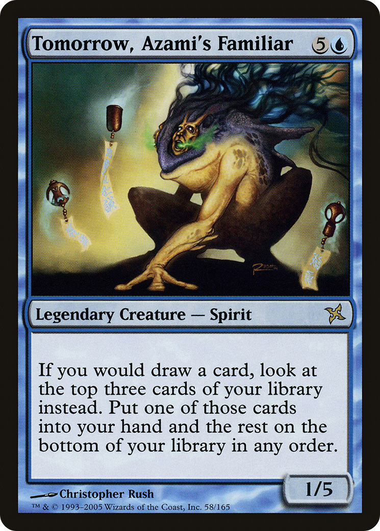 Tomorrow, Azami's Familiar (BOK-058) - Betrayers of Kamigawa Foil - Premium MTG Single from Wizards of the Coast - Just $2.43! Shop now at Game Crave Tournament Store