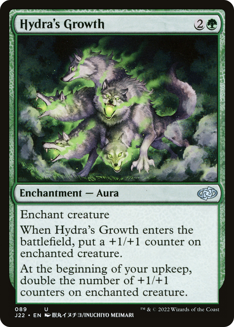 Hydra's Growth (J22-089) - Jumpstart 2022 - Premium MTG Single from Wizards of the Coast - Just $1.82! Shop now at Game Crave Tournament Store