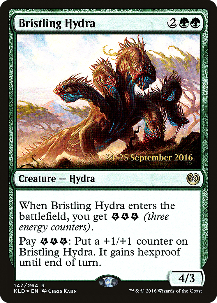 Bristling Hydra (PKLD-147S) - Kaladesh Promos Foil - Premium MTG Single from Wizards of the Coast - Just $0.12! Shop now at Game Crave Tournament Store