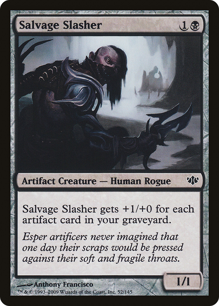 Salvage Slasher (CON-052) - Conflux - Premium MTG Single from Wizards of the Coast - Just $0.08! Shop now at Game Crave Tournament Store