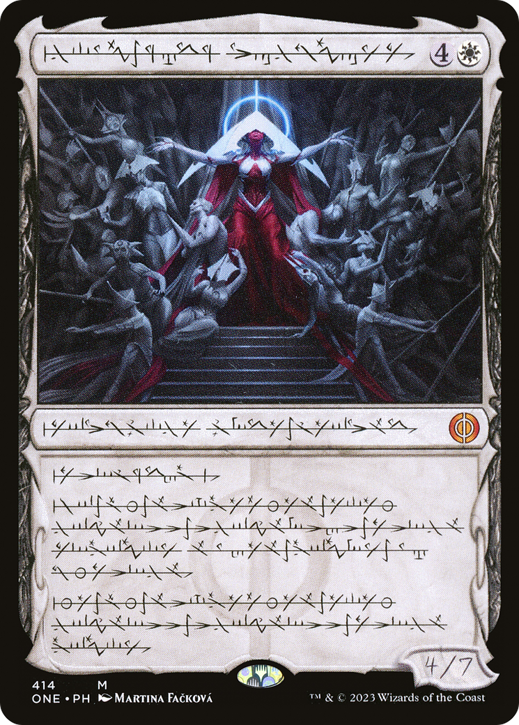Elesh Norn, Mother of Machines (ONE-414) - Phyrexia: All Will Be One: (Showcase) - Premium MTG Single from Wizards of the Coast - Just $5.51! Shop now at Game Crave Tournament Store