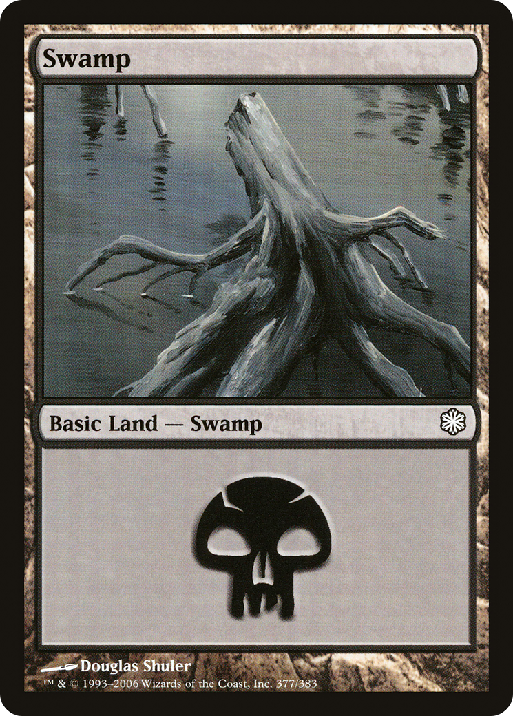 Swamp (CST-377) - Coldsnap Theme Decks - Premium MTG Single from Wizards of the Coast - Just $0.08! Shop now at Game Crave Tournament Store