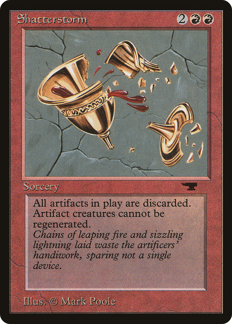 Shatterstorm (ATQ-028) - Antiquities - Premium MTG Single from Wizards of the Coast - Just $21.60! Shop now at Game Crave Tournament Store