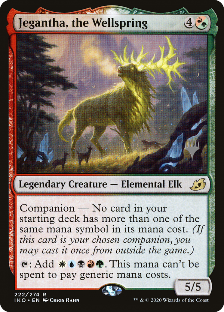 Jegantha, the Wellspring (PIKO-222P) - Ikoria: Lair of Behemoths Promos: (companion) - Premium MTG Single from Wizards of the Coast - Just $0.24! Shop now at Game Crave Tournament Store