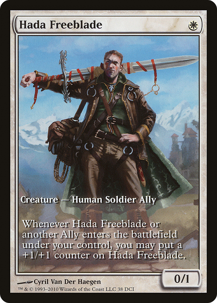 Hada Freeblade (PDCI-038) - DCI Promos - Premium MTG Single from Wizards of the Coast - Just $0.24! Shop now at Game Crave Tournament Store