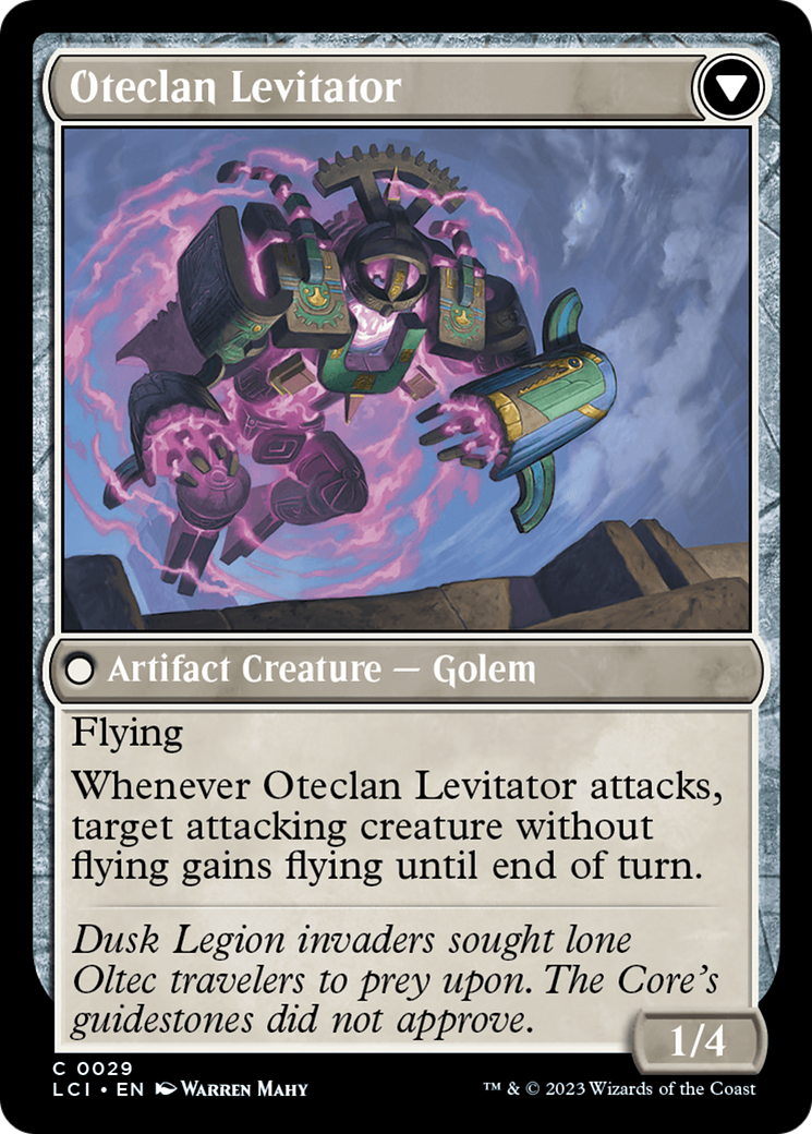 Oteclan Landmark // Oteclan Levitator (LCI-029) - The Lost Caverns of Ixalan - Premium MTG Single from Wizards of the Coast - Just $0.08! Shop now at Game Crave Tournament Store