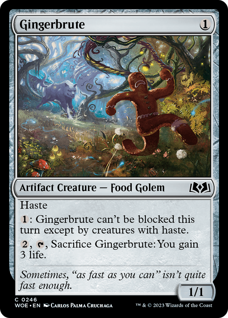 Gingerbrute (WOE-246) - Wilds of Eldraine - Premium MTG Single from Wizards of the Coast - Just $0.08! Shop now at Game Crave Tournament Store
