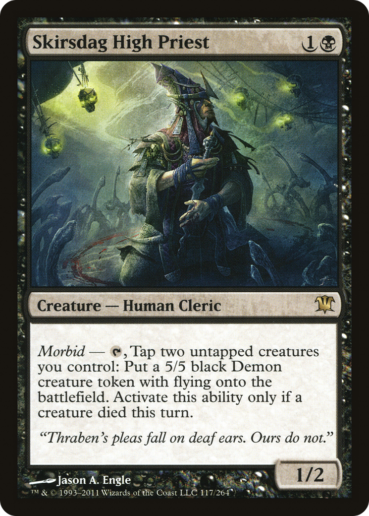 Skirsdag High Priest (ISD-117) - Innistrad - Premium MTG Single from Wizards of the Coast - Just $0.09! Shop now at Game Crave Tournament Store