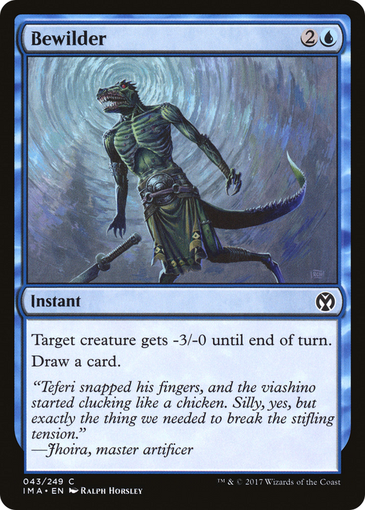 Bewilder (IMA-043) - Iconic Masters - Premium MTG Single from Wizards of the Coast - Just $0.25! Shop now at Game Crave Tournament Store