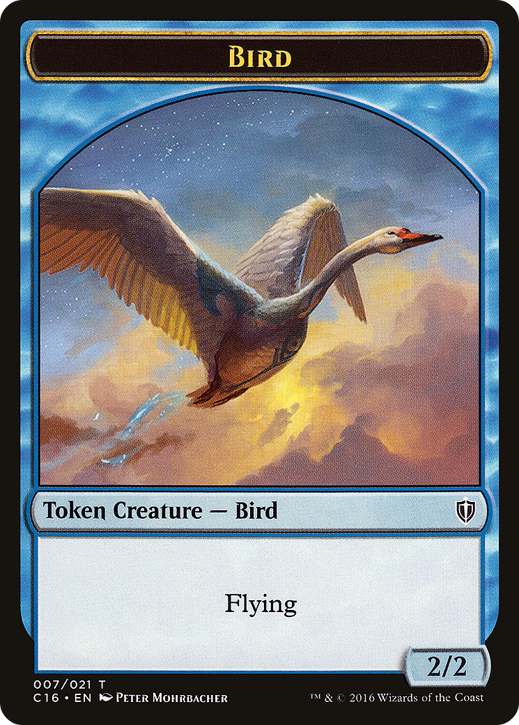 Bird (TC16-007) - Commander 2016 Tokens - Premium MTG Single from Wizards of the Coast - Just $0! Shop now at Game Crave Tournament Store