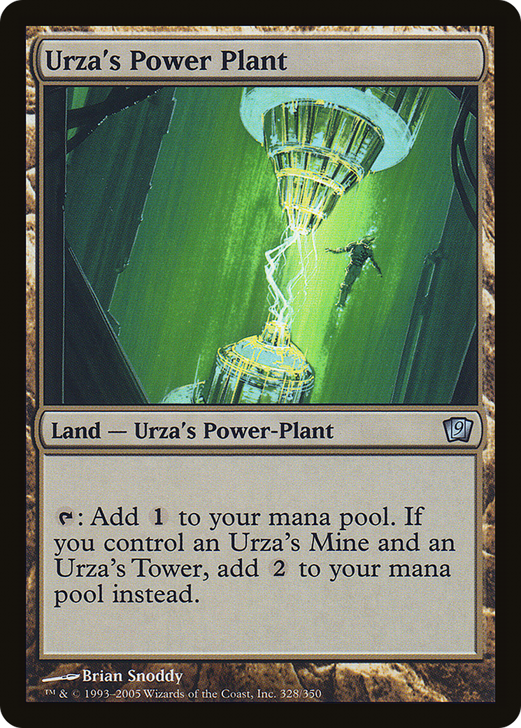 Urza's Power Plant (9ED-328★) - Ninth Edition Foil - Premium MTG Single from Wizards of the Coast - Just $2.01! Shop now at Game Crave Tournament Store