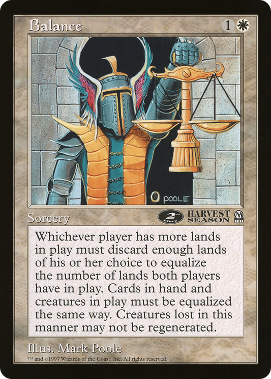 Balance (OLEP-017) - Oversized League Prizes - Premium MTG Single from Wizards of the Coast - Just $0! Shop now at Game Crave Tournament Store